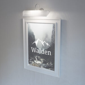 Walden Framed Photo - Mountain Mist